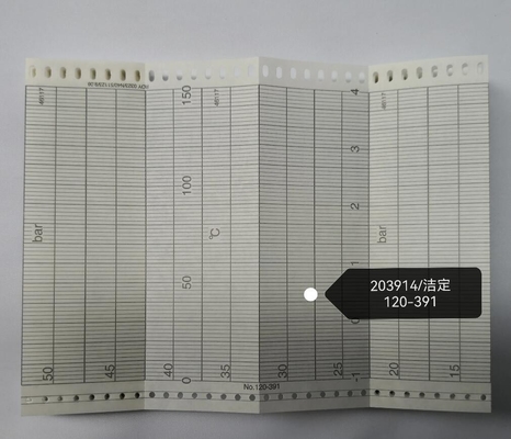 Chine Pour GETINGE STERILIZER HS66 Enregistreur papier de tableau d'enregistrement de pression et de température 570011803 203914 fournisseur