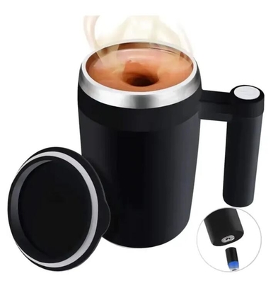 Chine 380ml Chargeur magnétique en acier inoxydable Remuer électrique tasse de café avec eau de couvercle fournisseur