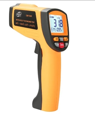 Chine Benetech GM1500 Pyromètre numérique portable sans contact à température élevée Thermomètre industriel -30C-1500C fournisseur