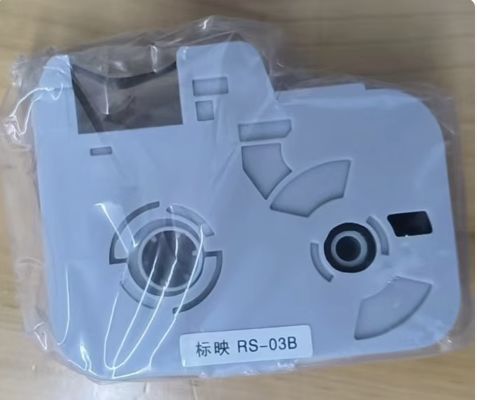 Chine Tape cassette pour étiquette RS-03B pour machine à lettres électronique Biovin, imprimante d'identification par câble, marqueur filaire fournisseur