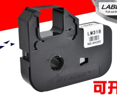 Chine Gaine thermorétractable noire LM31B (C) pour machine à lettrer électronique LK-320 / 330 / 340 fournisseur