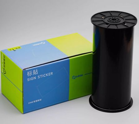 Chine Black Print label tape BLK-260B 260mmx19m Sign Sticker Wide Format Logo fournisseur