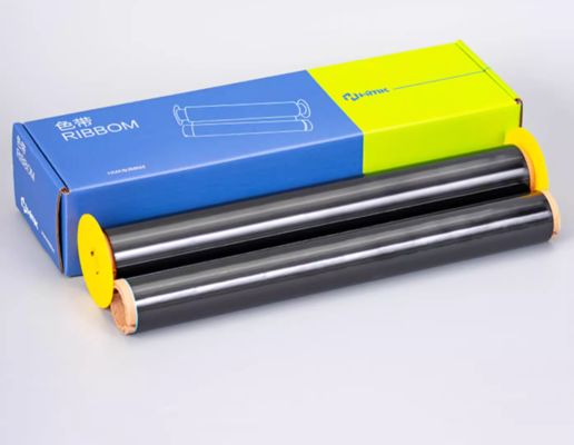 Chine Black Print label tape HMK 265mm*76m Sign Sticker Wide Format Logo fournisseur