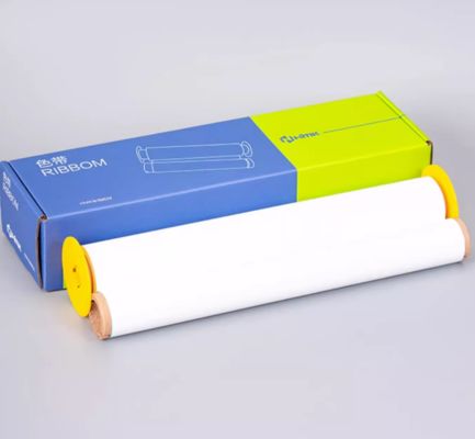 Chine White Print label tape HMK BRK-280W 280mm*76m Sign Sticker Wide Format Logo fournisseur