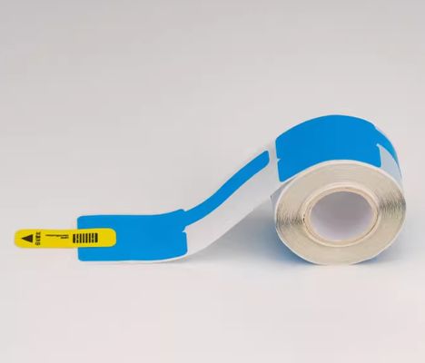 Chine Blue Print label tape HMK GE-16BL 26mm*79mm Sign Sticker Wide Format Logo Tube printer fournisseur