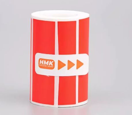 Chine Red Print label tape GE-7024R 70mm*24mm Sign Sticker fournisseur