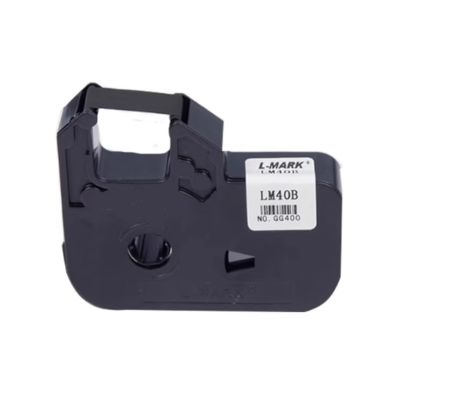 Chine LM-40B LM40B black label tape cassette for LK Electronic Lettering Machine fournisseur