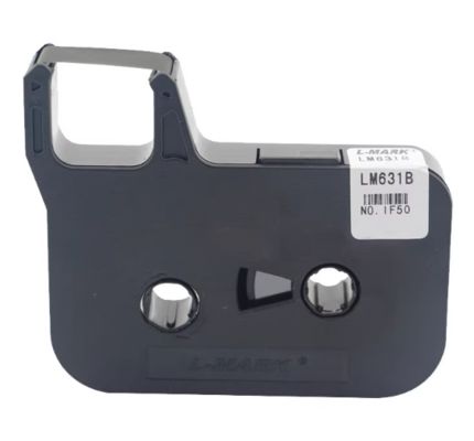 Chine LM-631B black label tape cassette for L-MARK Electronic Lettering Machine tube printer fournisseur