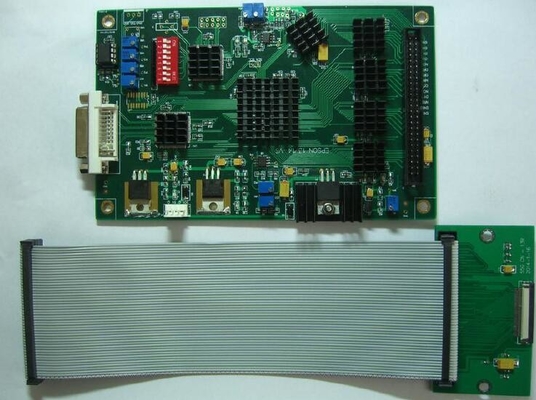 Carte PCB toute neuve OS-SXGA-DRIVER-002 de conducteur d'affichage à cristaux liquides de DVI pour le modulateur de lumière spatial avec LCX017 fournisseur