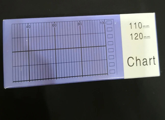 Le papier graphique B956AAR est destiné à l'enregistreur YOKOGAWA UR1000,UR10000,SR1000 SR10000 436101 436102 436103 436104 436106 ER100 ER10 fournisseur