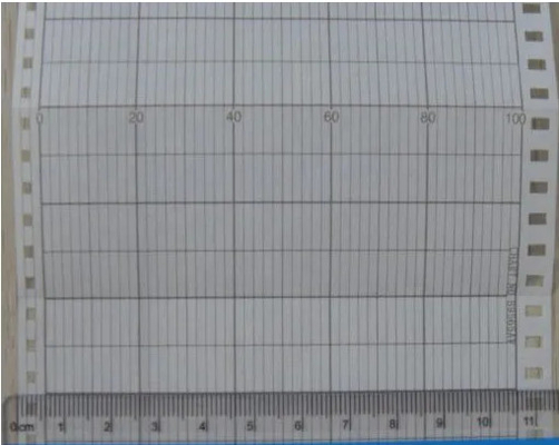 Le papier graphique B956AAR est destiné à l'enregistreur YOKOGAWA UR1000,UR10000,SR1000 SR10000 436101 436102 436103 436104 436106 ER100 ER10 fournisseur