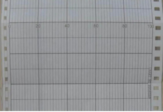 Le papier graphique B956AAR est destiné à l'enregistreur YOKOGAWA UR1000,UR10000,SR1000 SR10000 436101 436102 436103 436104 436106 ER100 ER10 fournisseur