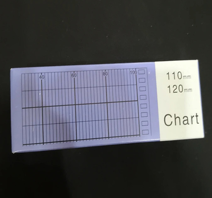 Papier de cartographie EL05081 pour le CHINO AL,EL,EM série Z-FOLD CHART 100 mm (114 mm) papier de cartographie EL05081 fournisseur
