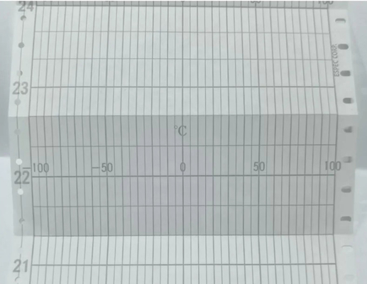 Papier de cartographie EL05081 pour le CHINO AL,EL,EM série Z-FOLD CHART 100 mm (114 mm) papier de cartographie EL05081 fournisseur