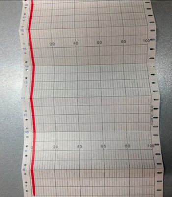 Papier de cartographie EL05081 pour le CHINO AL,EL,EM série Z-FOLD CHART 100 mm (114 mm) papier de cartographie EL05081 fournisseur