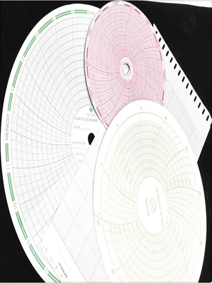 Papier graphique 500P1225-116 pour le fuloscope ABB ERC série 12 ̊ papier circulaire d'enregistrement de 12 heures fournisseur