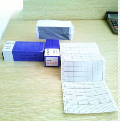 Papier à feuille de calcul EM001 pour le CHINO AL,EL,EM Série Z-FOLD CHART 100 mm (114 mm) papier à feuille de calcul EM104N, EM01002, EM13001 fournisseur