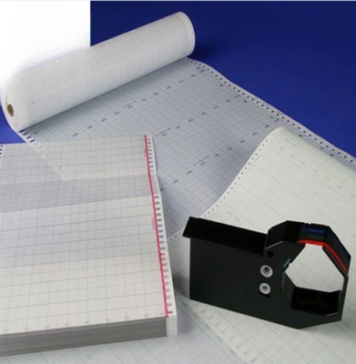 Papier graphique 500P1225-85 pour fulscope ABB série ERC 12 ̊ papier circulaire d'enregistrement de 12 heures fournisseur