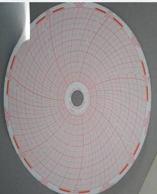 Papier graphique C6282-168 pour sanyo congélateur 152 mm papier circulaire d'enregistrement fournisseur