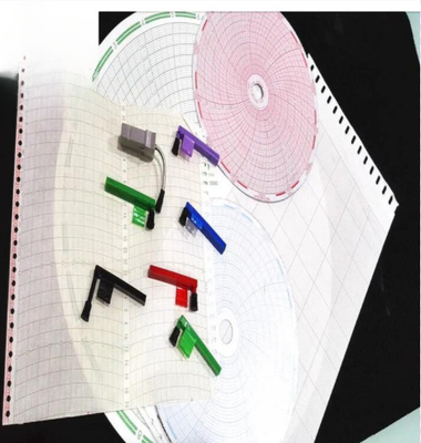 Papier graphique C6282-168 pour sanyo congélateur 152 mm papier circulaire d'enregistrement fournisseur