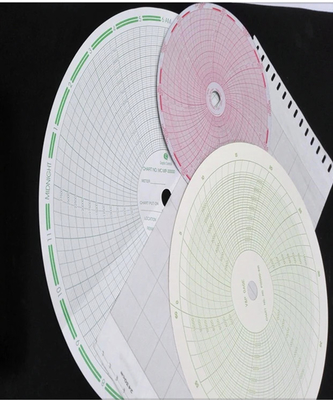 Papier graphique 500P1267-1 pour le fuloscope ABB ERC série 12 ̊ papier circulaire d'enregistrement 24 heures fournisseur