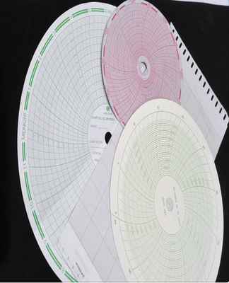 Papier graphique 500P1225-537 pour le fuloscope ABB série ERC 12 ∙ 48 heures papier circulaire d'enregistrement fournisseur