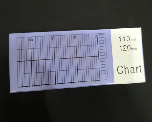 Le papier graphique 81407115-001 pour YAMATAKE SRF101, SRF102, SRF103 100 mm (114 mm) papier d'enregistrement Z-FOLD 81406088-001, 81409977- fournisseur