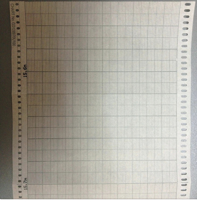 Papier graphique GD200103 pour le papier d'enregistrement Chessell/EUROTHERM 270mm*16M Z-FOLD fournisseur
