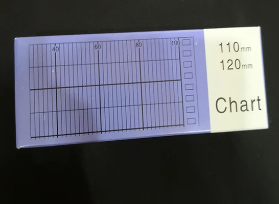 Papier graphique GD200190 pour le papier d'enregistrement Chessell/EUROTHERM 120mm*16M Z-FOLD fournisseur