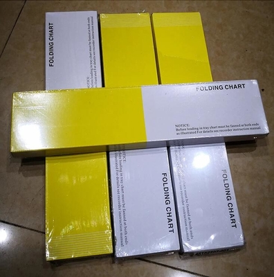 Papier graphique AA01001A pour le CHINO AA LE5000 série 318 mm x 20 M Z-FOLD papier d'enregistrement fournisseur