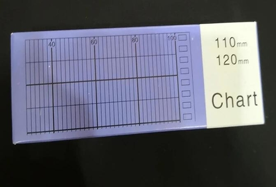 Papier à caractères graphiques 1022801-100 pour le papier d'enregistrement Chessell/EUROTHERM 120mm*16M Z-FOLD fournisseur