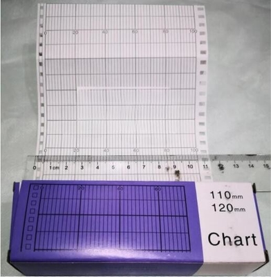 Papier à caractères graphiques 1022801-100 pour le papier d'enregistrement Chessell/EUROTHERM 120mm*16M Z-FOLD fournisseur