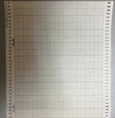 Le papier graphique GD244101U100 pour CHESSELL/EUROTHERM est un papier d'enregistrement Z-FOLD de 275 mm*20 M GD244101U100 fournisseur