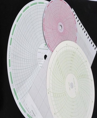 Papier graphique OP849 pour appareil d'enregistrement ABB papier d'enregistrement circulaire 24 heures fournisseur