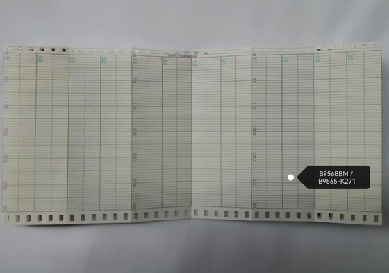Le papier graphique B956BBM est destiné à l'enregistreur YOKOGAWA UR1000,UR10000,SR1000 SR10000 436103 436104 436106 fournisseur