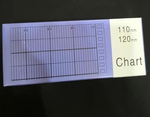 Papier graphique 20001Z pour le papier d'enregistrement Chessell/EUROTHERM 120mm*16M Z-FOLD fournisseur