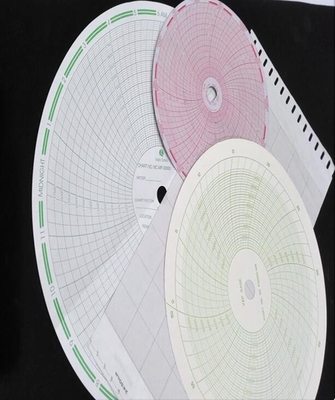 Papier graphique W120-20-6 pour COBEX 24 heures 6 pouces 152 mm papier circulaire d'enregistrement fournisseur