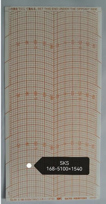 Pour SKSATO 7008-00 Papier d'enregistrement de la température et de l'humidité S168-5100X1540 fournisseur