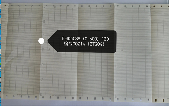 Papier graphique EH05036 pour la série CHINO EH,AH,ET de 200 mm x 20 M papier d'enregistrement Z-FOLD fournisseur