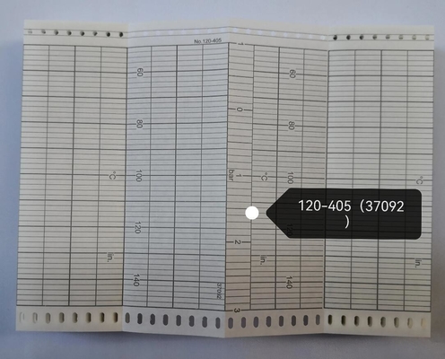 Pour GETINGE STERILIZER HS66 Enregistreur papier de tableau d'enregistrement de pression et de température 570011803 203914 fournisseur