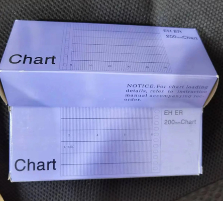Papier graphique EH05035 pour la série CHINO EH,AH,ET de 180 mm x 20 M papier d'enregistrement Z-FOLD fournisseur