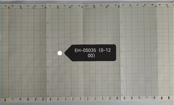 Papier graphique EH05035 pour la série CHINO EH,AH,ET de 180 mm x 20 M papier d'enregistrement Z-FOLD fournisseur
