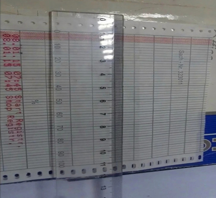 Papier graphique P100L/41/7400G pour ABB PX100,PX600,P100M,P600M 120 mm*15 m papier à rouleaux fournisseur