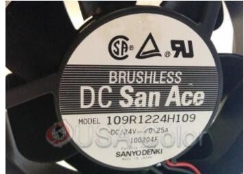 MODÈLE SANS BROSSE 109R1224H1090 MINILAB de C.C SAN le CÆ 24V .25A de FAN de SANYO DENKI fournisseur