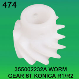 355002232A / ENGRENAGE À VIS SANS FIN 3550 02232A TEETH-6 POUR KONICA R1, minilab R2 fournisseur