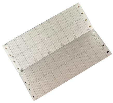 114*40mm Z pli Chino EM001 0-100 EM-001 Feuille d'enregistrement fournisseur