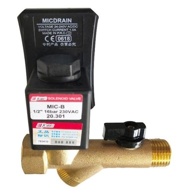 JORC MIC-B Compresseur d'air automatique électroniquement chronométré, soupape de vidange de condensat@230V fournisseur