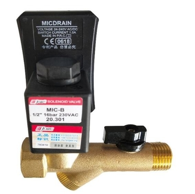 JORC MIC-B Compresseur d'air automatique électroniquement chronométré, soupape de vidange de condensat@230V fournisseur