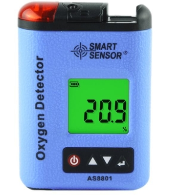 Sensor intelligent AS8801 Détecteur de détection de gaz d'oxygène 0~30% VOL Localisation de fuite d'oxygène Déterminez la concentration numérique d'oxygèneMoniteur fournisseur
