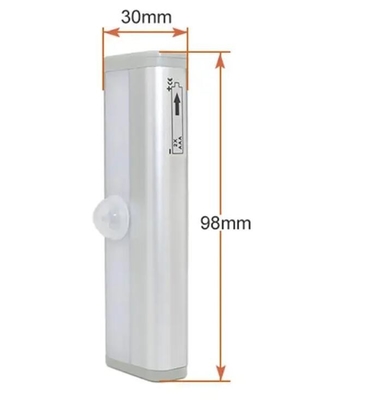 6 capteurs de mouvement LED PIR LED Lumière de nuit intérieure avec batterie pour chambre à coucher fournisseur